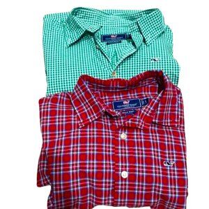 2 Vineyard Vines button down shirts
